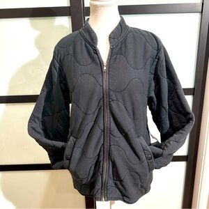 ***New** Quilted Zip-Up Jacket S